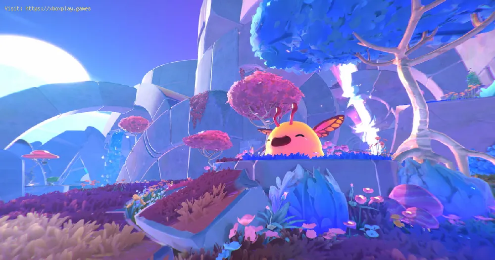 Rainbow Fields Map Data Node locations in Slime Rancher 2