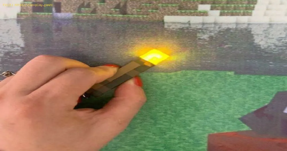 How to Buy the Minecraft Torch Keychain