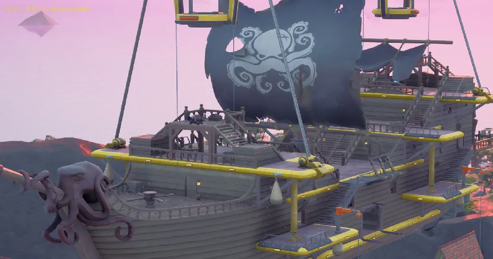 Flairship location in Fortnite Chapter 3 Season 4