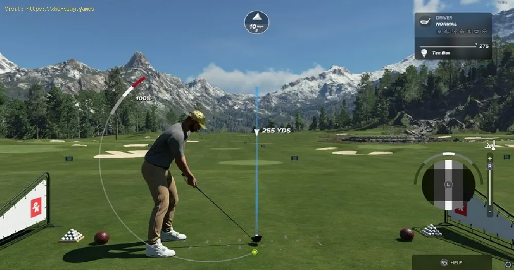 How to do a backspin shot in PGA Tour 2K23