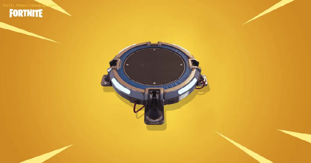Throwing LaunchPad Location in Fortnite