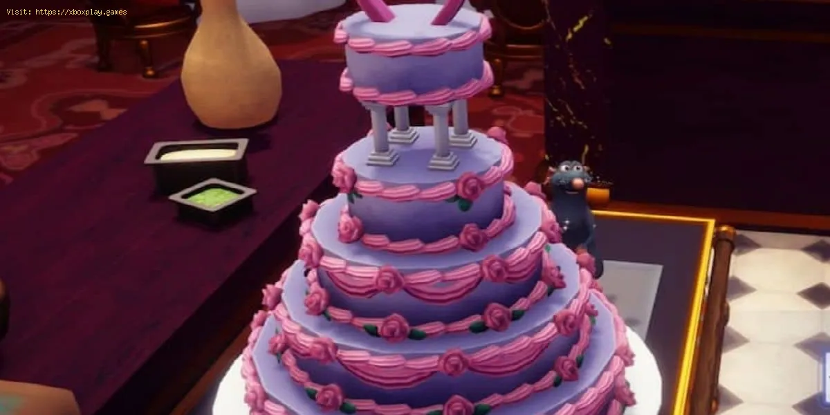 Receita de bolo de casamento em Disney Dreamlight Valley