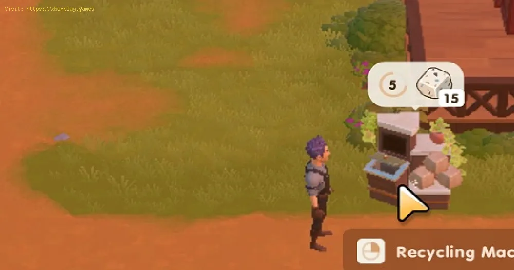 How to get the Recycle Machine in Coral Island