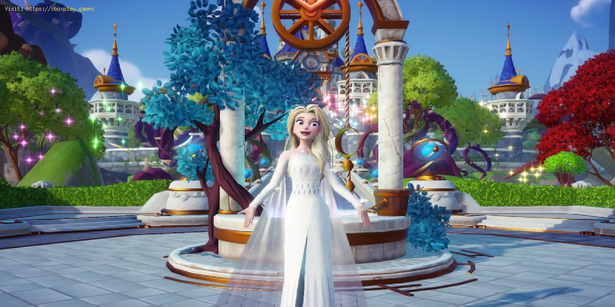 Wie kann man feststeckende Elsa von Disney Dreamlight Valley repariere