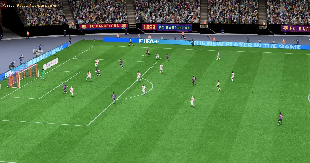 How to turn on FIFA 23 offside flag player indicator