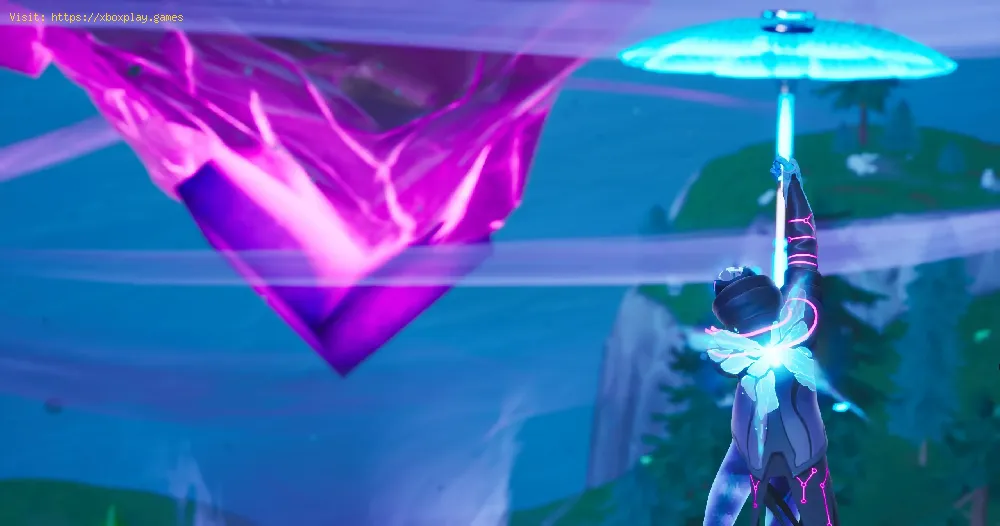 Fortnite: where to find the Giant Glowing Cube and Landing Pod In the Meteor