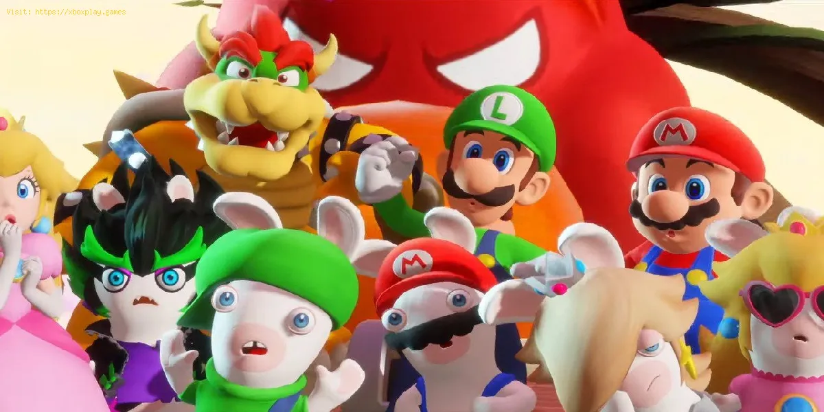 derrote o Tentacle of Darkness em Mario Rabbids: Sparks of Hope