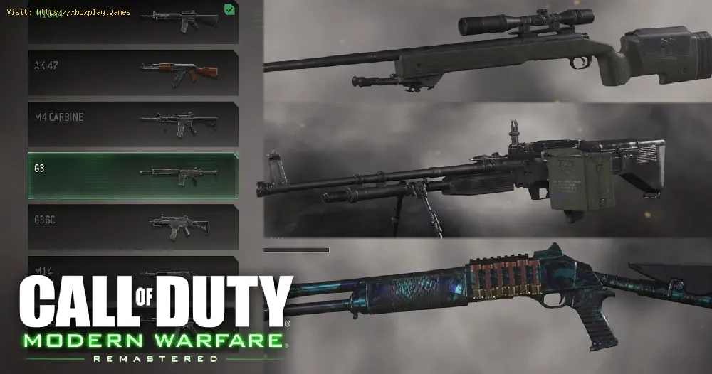 Call of Duty Modern Warfare: How to  Unlock all Weapons 