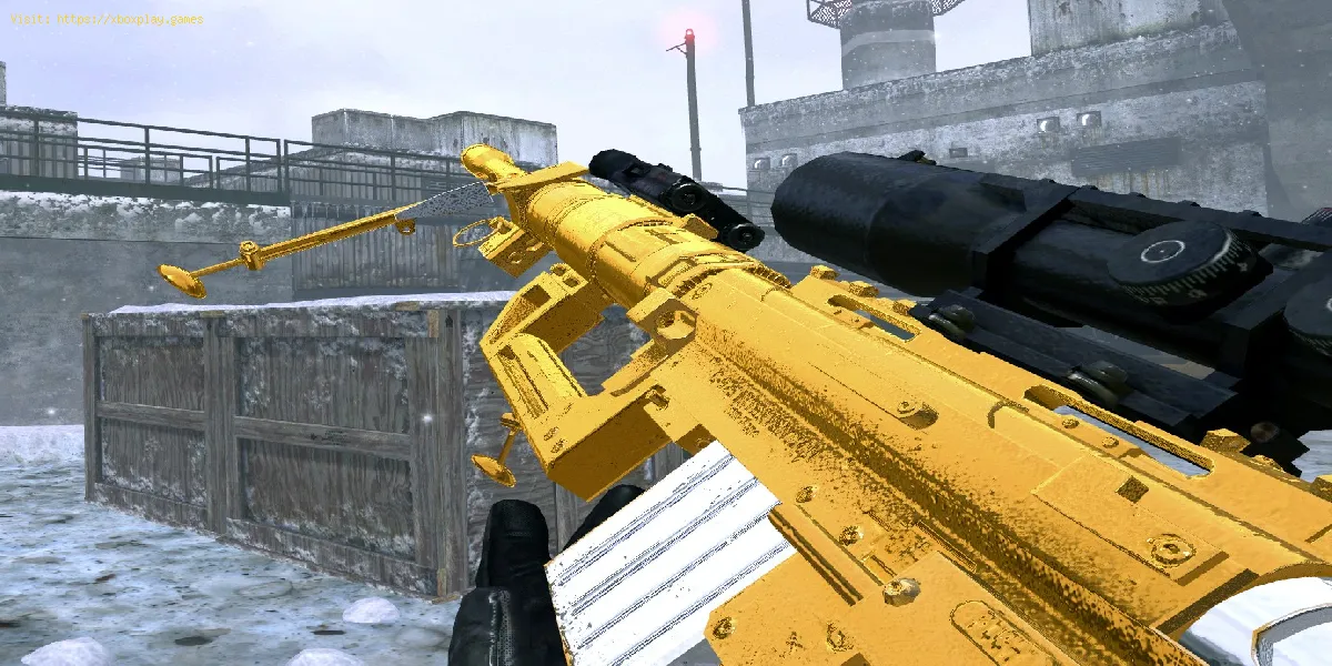 Ubicación del arma de oro en Modern Warfare 2