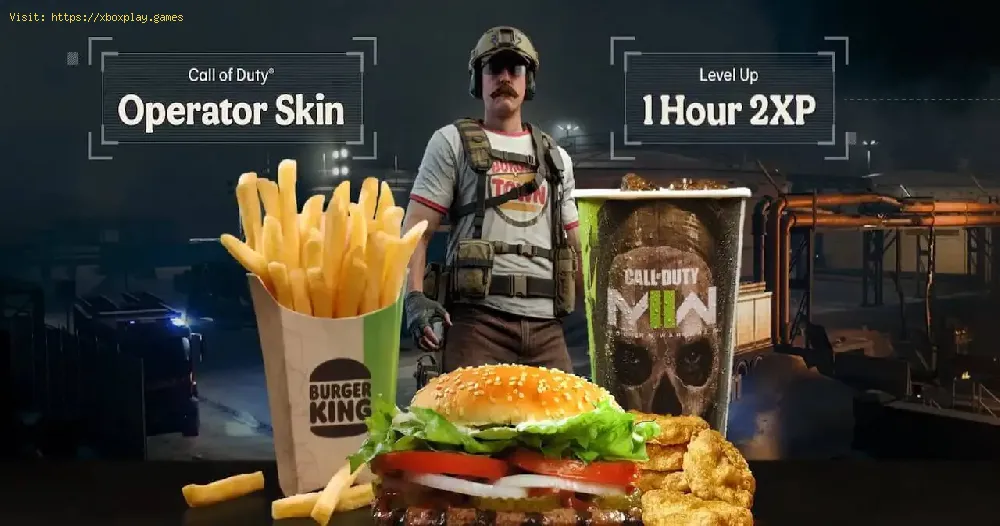 How to get the Burger King skin in Modern Warfare 2