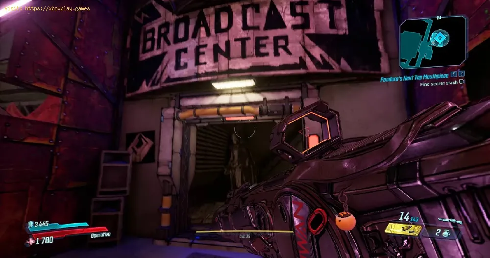 Borderlands 3: where to find mouthpiece secret chest room