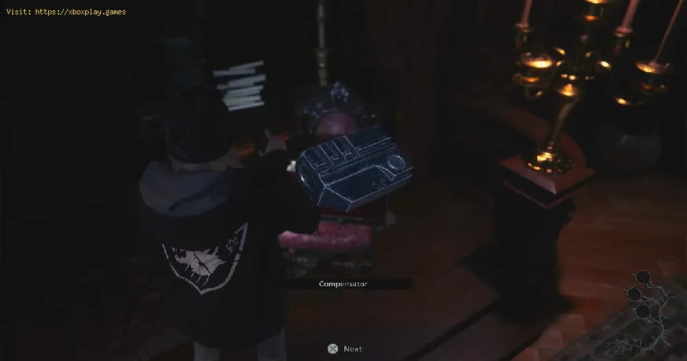 Where to find the Compensator in Resident Evil Village Shadows of Rose