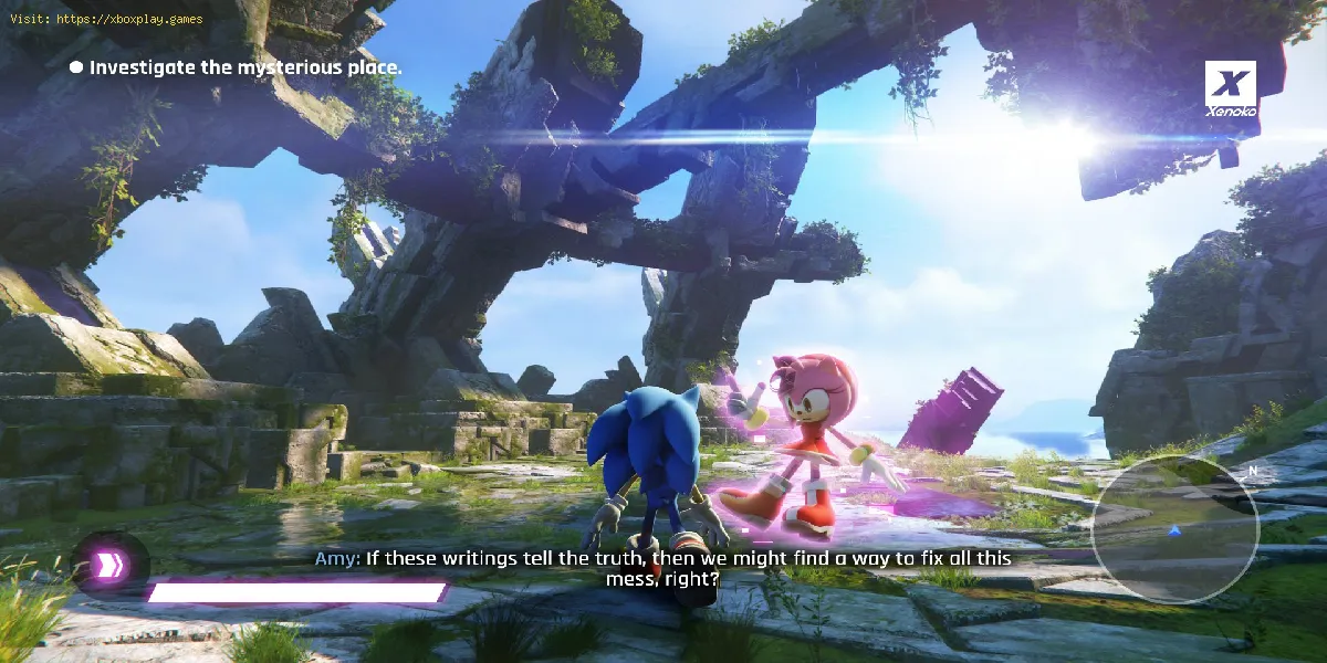 Come liberare Amy Rose in Sonic Frontiers