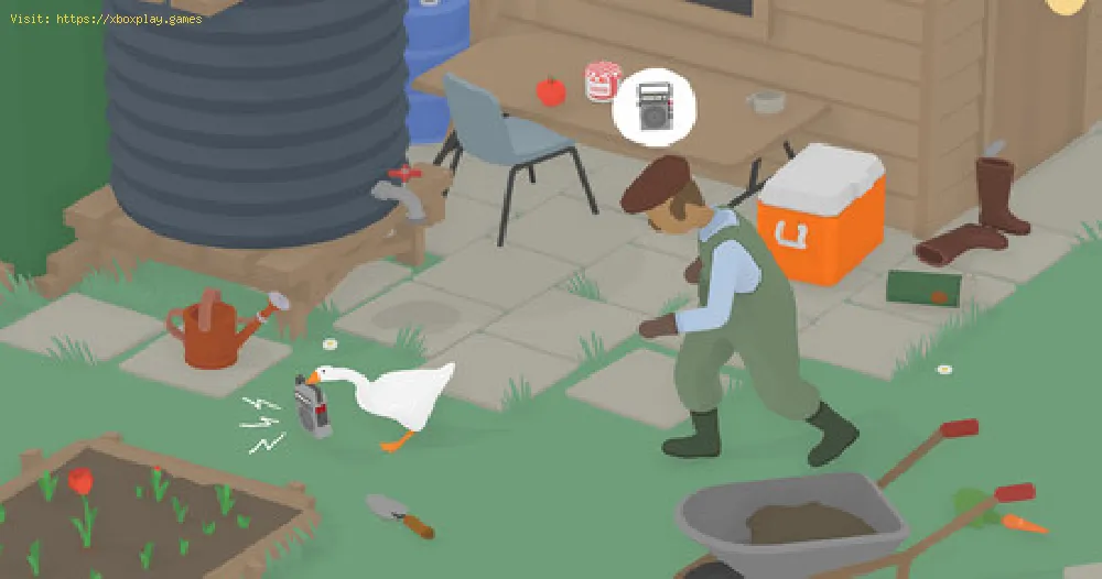 Untitled Goose Game: How to break the broom - tips and tricks