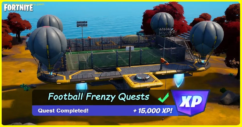 How to Complete Football Frenzy Challenges in Fortnite