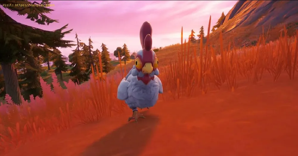 How to Deal Damage with a Chicken Peck in Fortnite