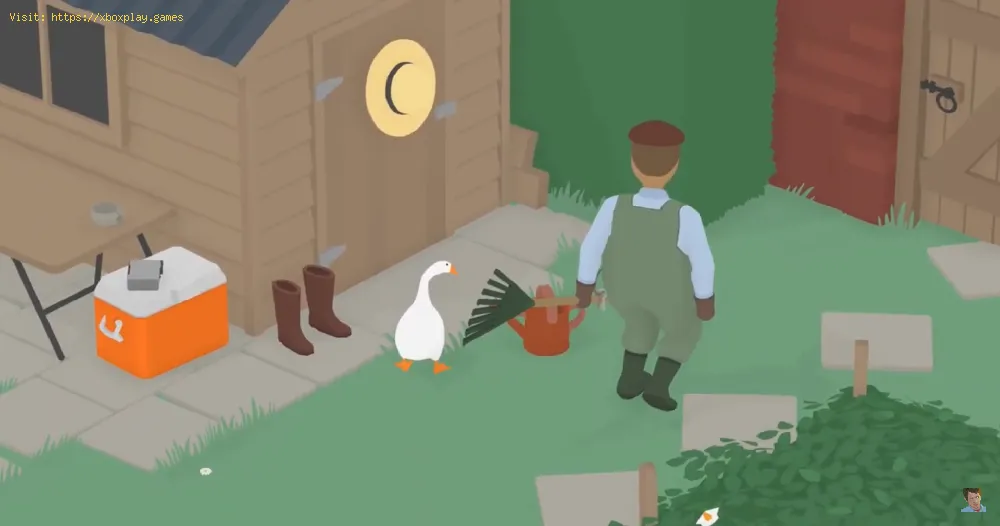 Untitled Goose Game: How to make the groundskeeper wear his sun hat