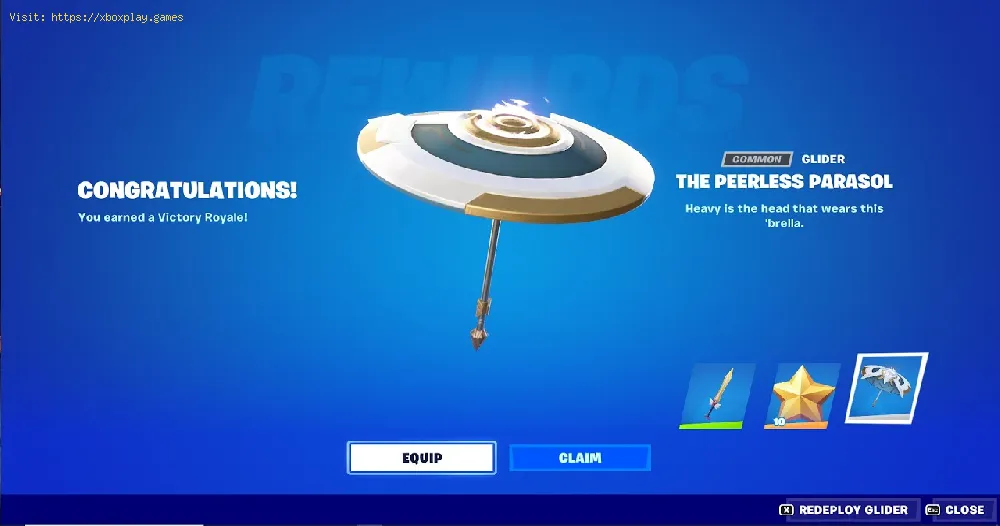 How to Get the Peerless Parasol in Fortnite