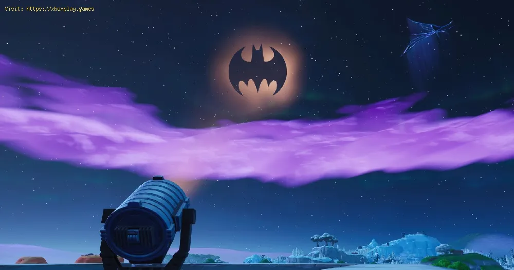 Fortnite: where to find Bat Signal Outside Gotham City