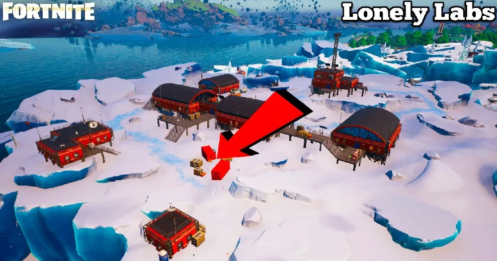 location of Lonely Labs in Fortnite