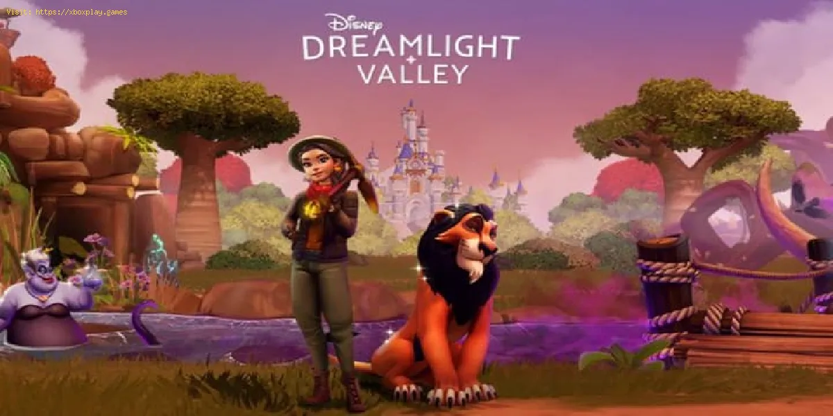 localização de Penstemon em ascensão roxa em Disney Dreamlight Vall