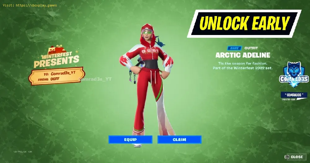 How To Get Arctic Adeline Skin in Fortnite