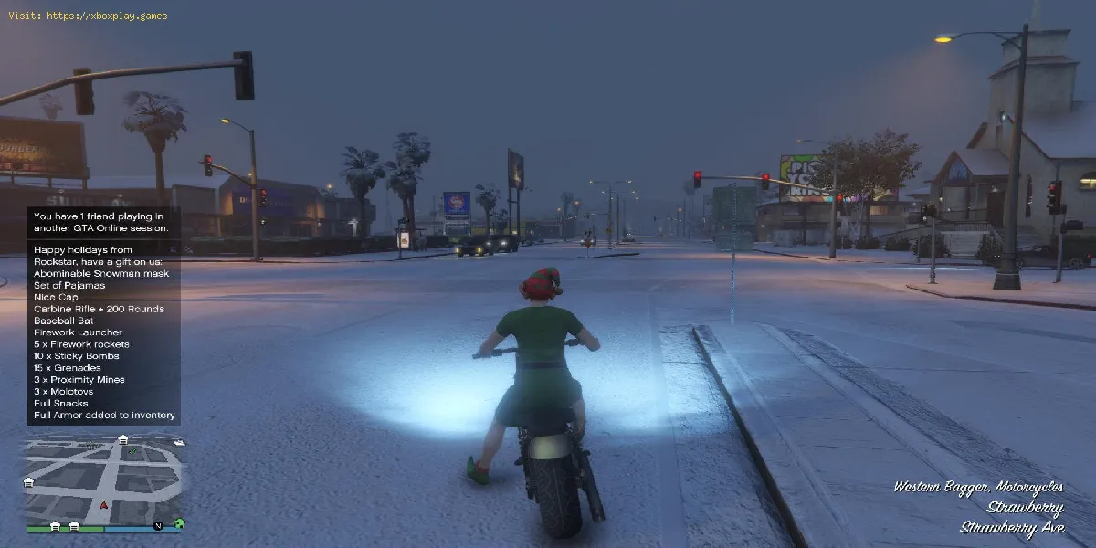 Emplacements des bonhommes de neige dans GTA Online