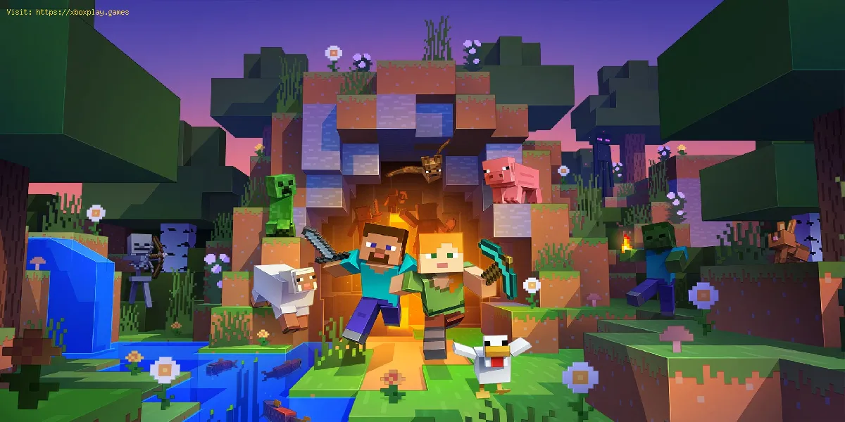 Ubicación de la aldea en Minecraft