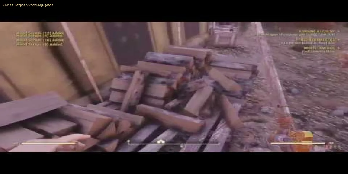 Como obter madeira em Fallout 76?