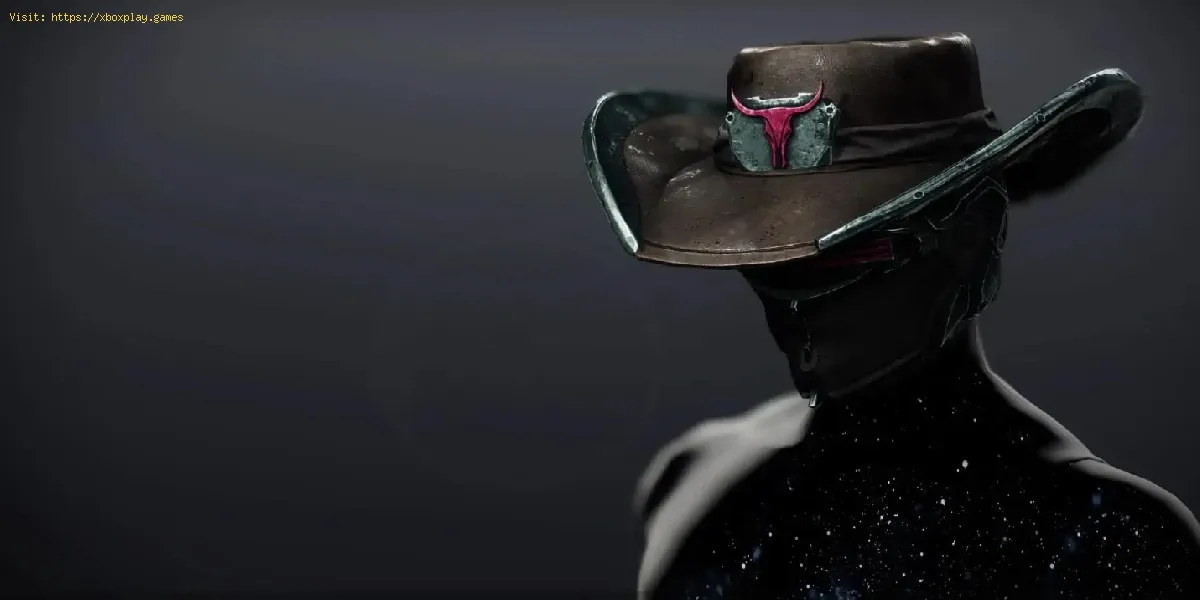 sombrero de vaquero en Destiny 2