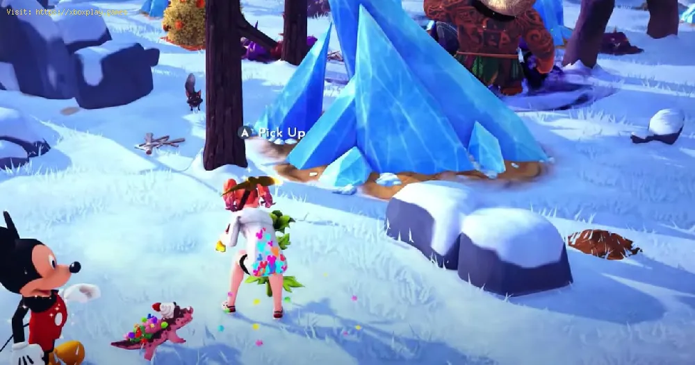 Blue Passion Lily Location in Disney Dreamlight Valley