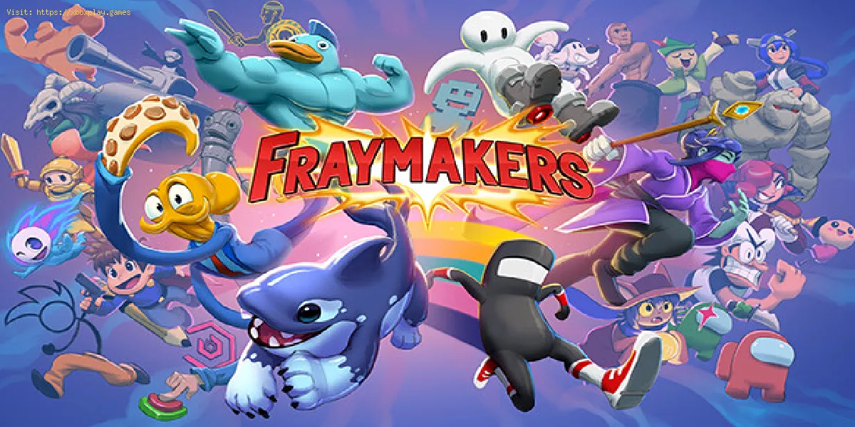 Todos os personagens jogáveis ​​em Fraymakers