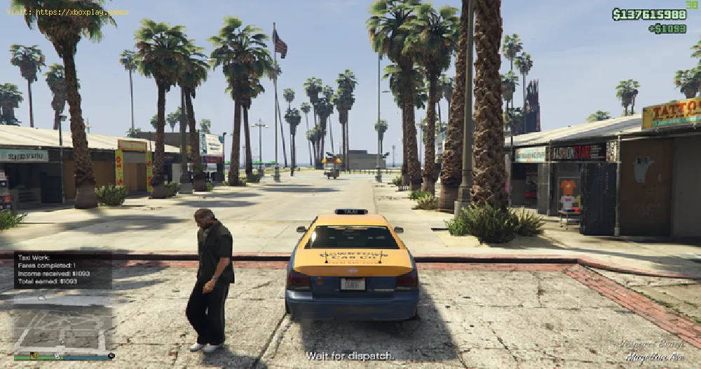 How to fast travel with taxis in GTA Online?