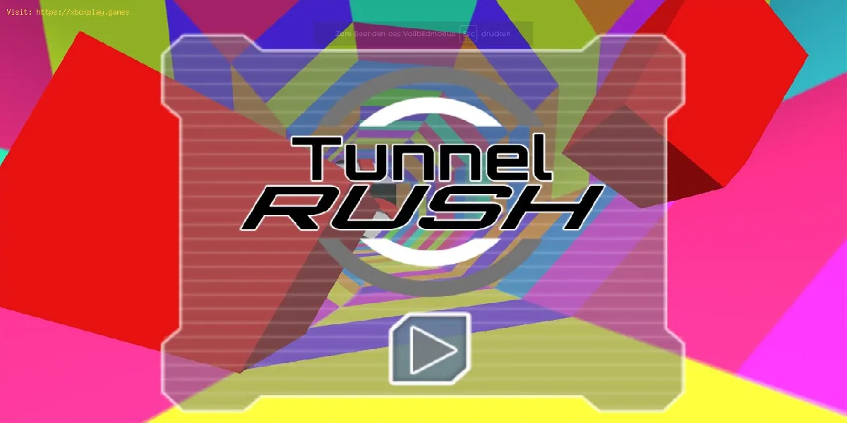 Comment jouer à Tunnel Rush Unblocked ?