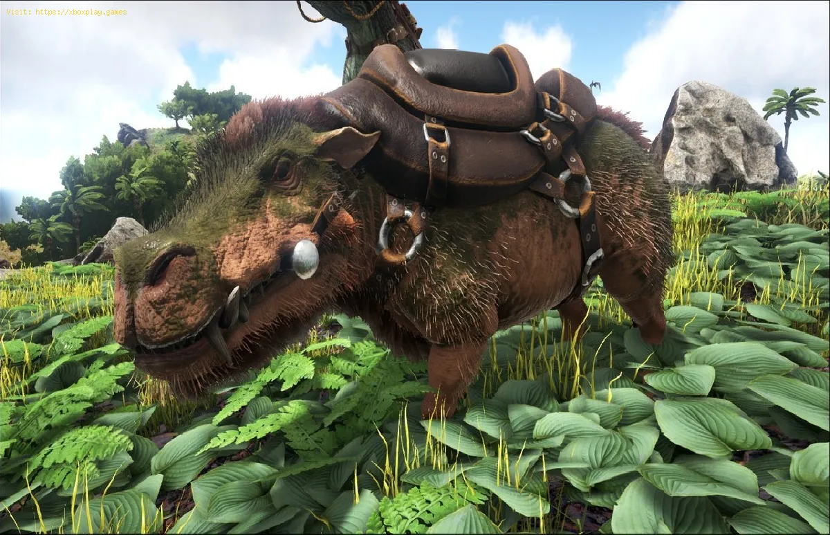 How to tame a Daeodon in Ark Survival Evolved