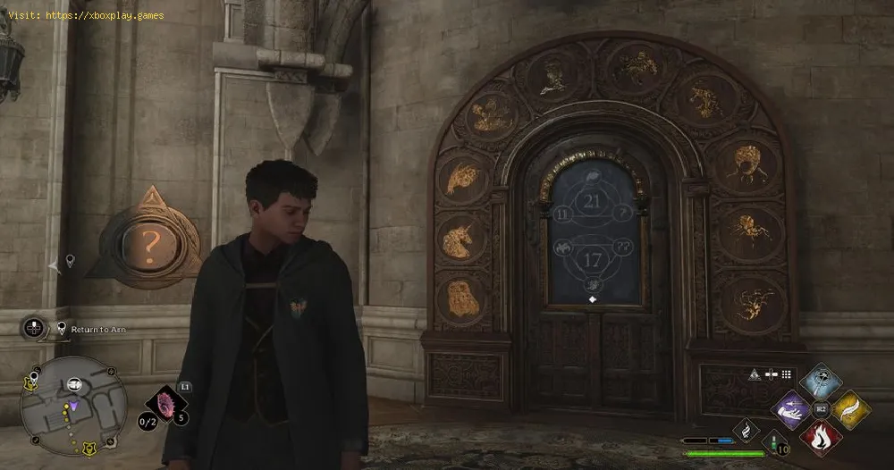 How to open animal symbol doors in Hogwarts Legacy