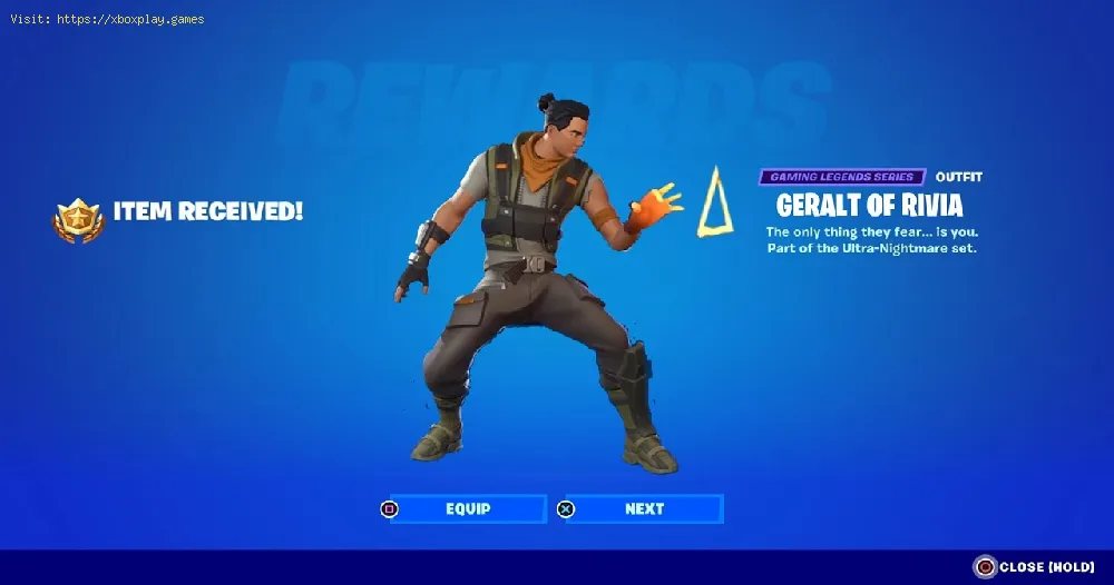 How to get the Witcher Igni sign emote in Fortnite