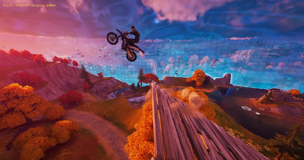 How to Get Seconds of Air Time While Riding a Dirt Bike in Fortnite