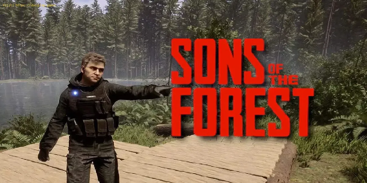 Como encontrar a jangada em Sons of the Forest