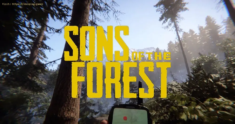 Sons of the Forestで直立トーチを作る方法