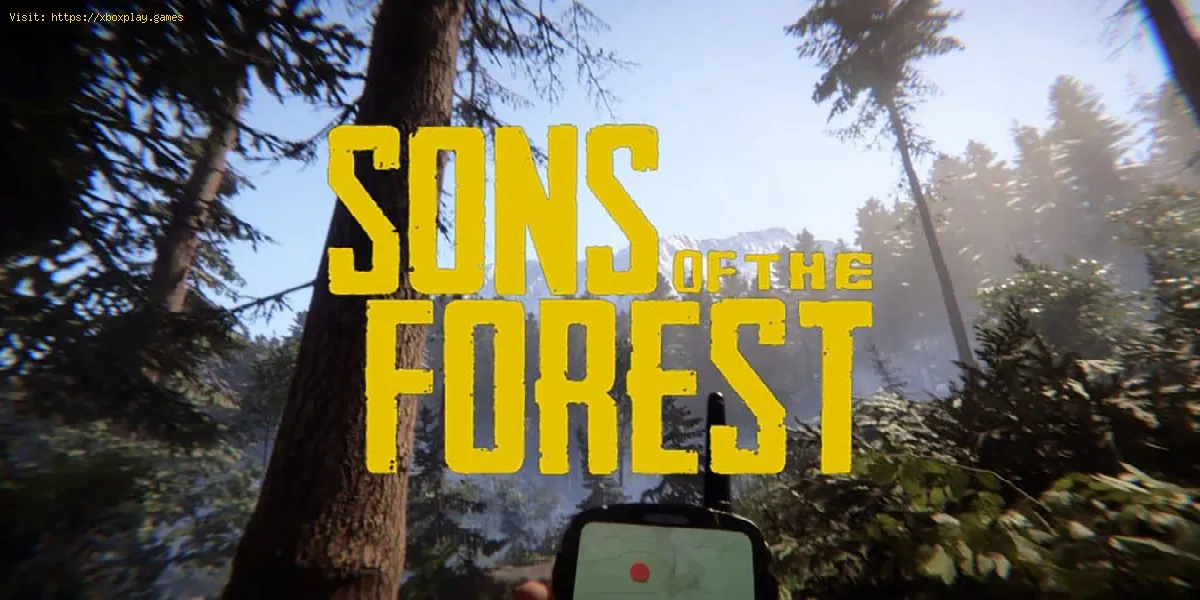 Cómo hacer una antorcha erguida en Sons of the Forest