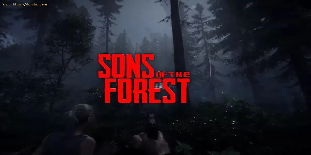 Holen Sie sich einen Hängegleiter in Sons of the Forest