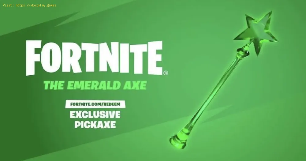 Get Emerald Axe in Fortnite
