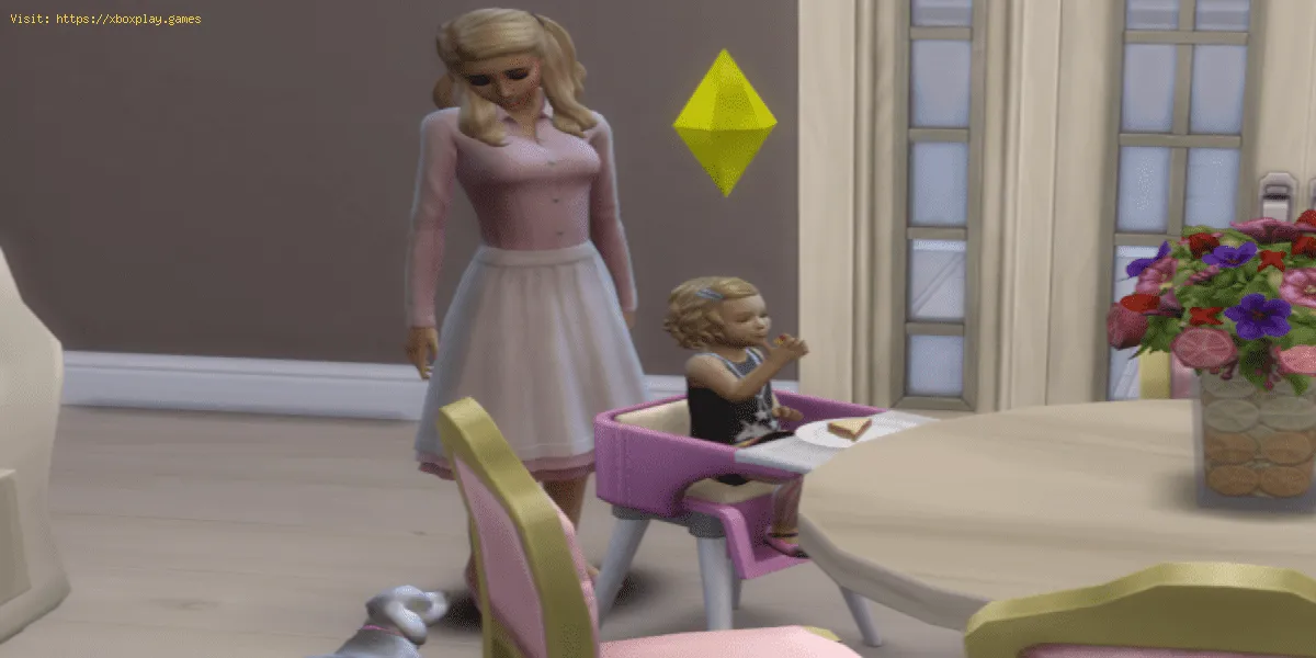 crescer bebês em Sims 4