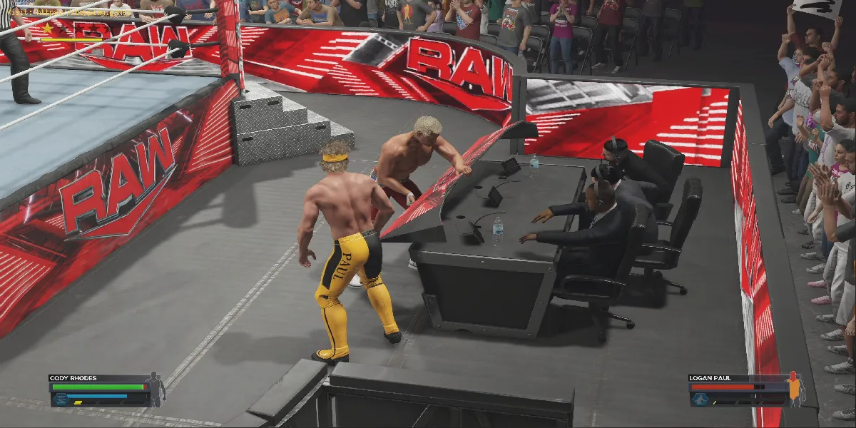 Comment faire glisser des adversaires dans WWE 2K23 (PS5, PS4, Xbox)