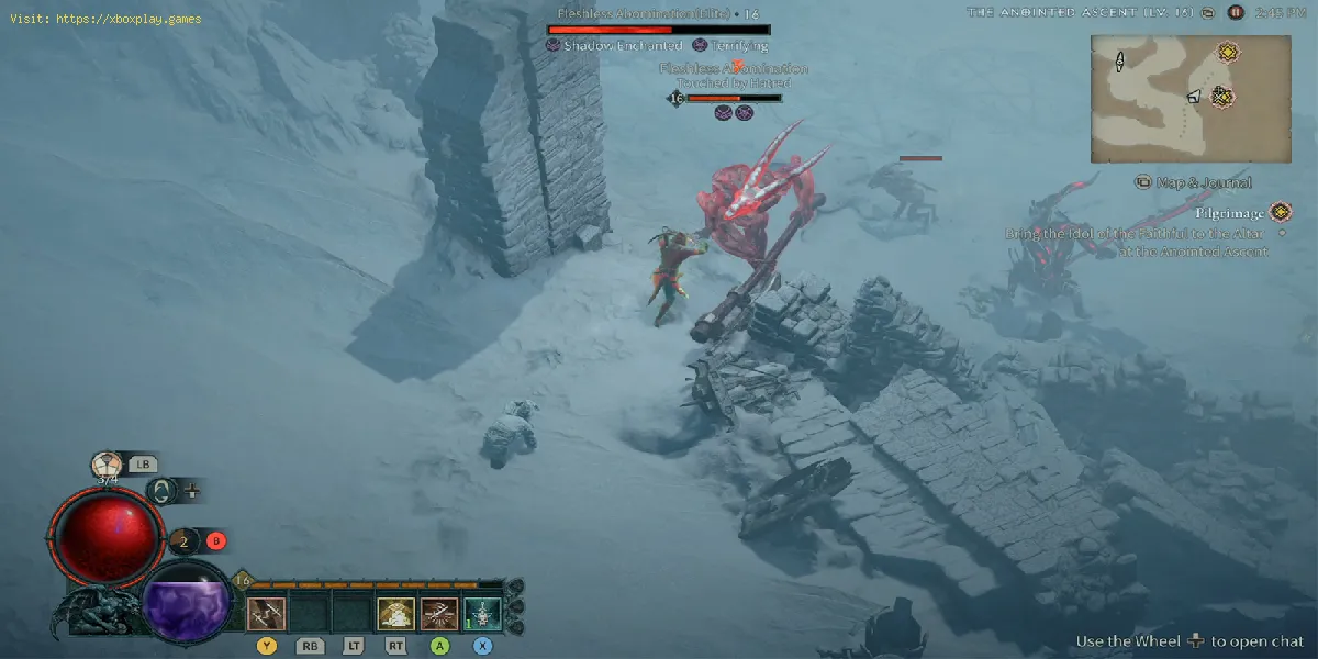 Wie man fleischlose Monstrosität in Diablo 4 besiegt