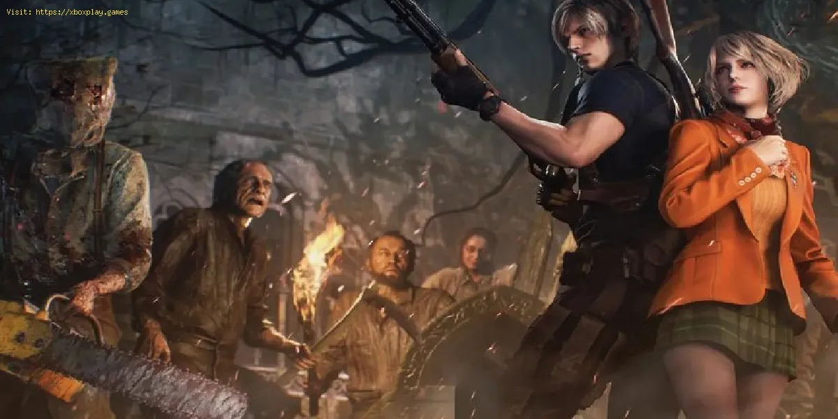 atravesar el pueblo inicial en Resident Evil 4 remake