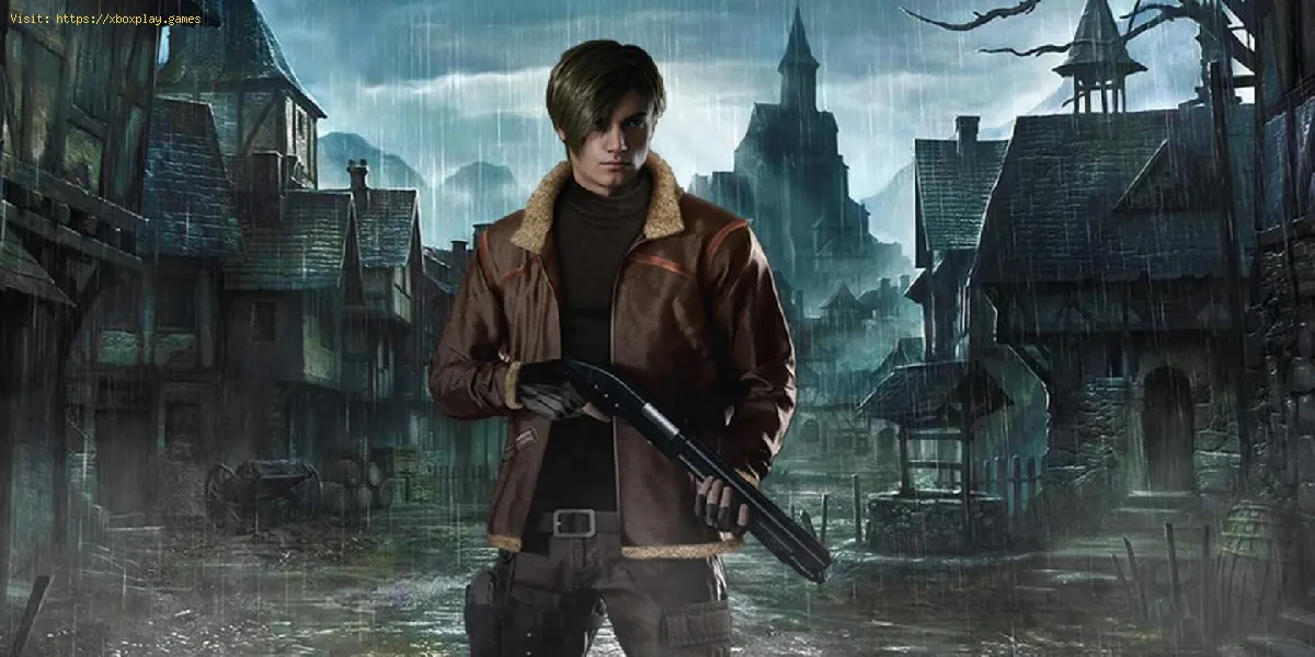 entrar en el hueco del muro en Resident Evil 4 Remake