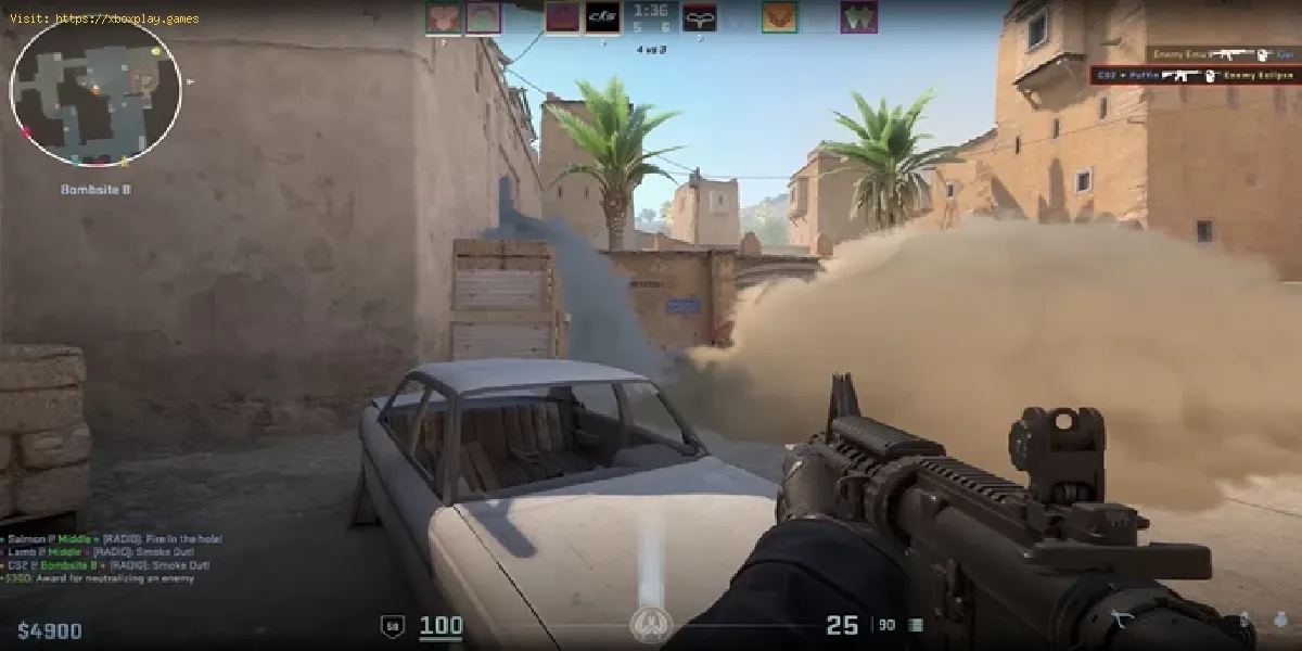 Todos los cambios de granadas de humo en Counter-Strike 2 CS2