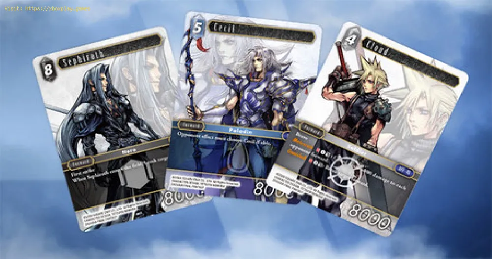 The World of FINAL FANTASY and Square Enix had a new card game,  we show you the chronology from FFXV